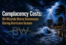 Quieter Hurricane Forecast Is No Free Pass: Bit-Wizards Urges Business Readiness Bitwizards Bcdr Pr Graphic