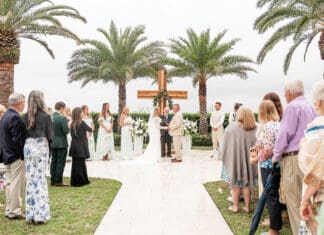 The Rain Was Never the Story Wedding Ceremony