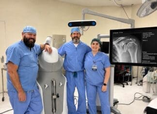 HCA Florida Fort Walton-Destin Hospital Among First in Nation to Perform Robotic-Assisted Shoulder Replacement Surgery Hca Robotic Shoulder Surgery (1)