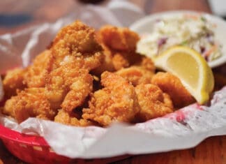 Football Fan Favorites The Boardwalk Shrimp